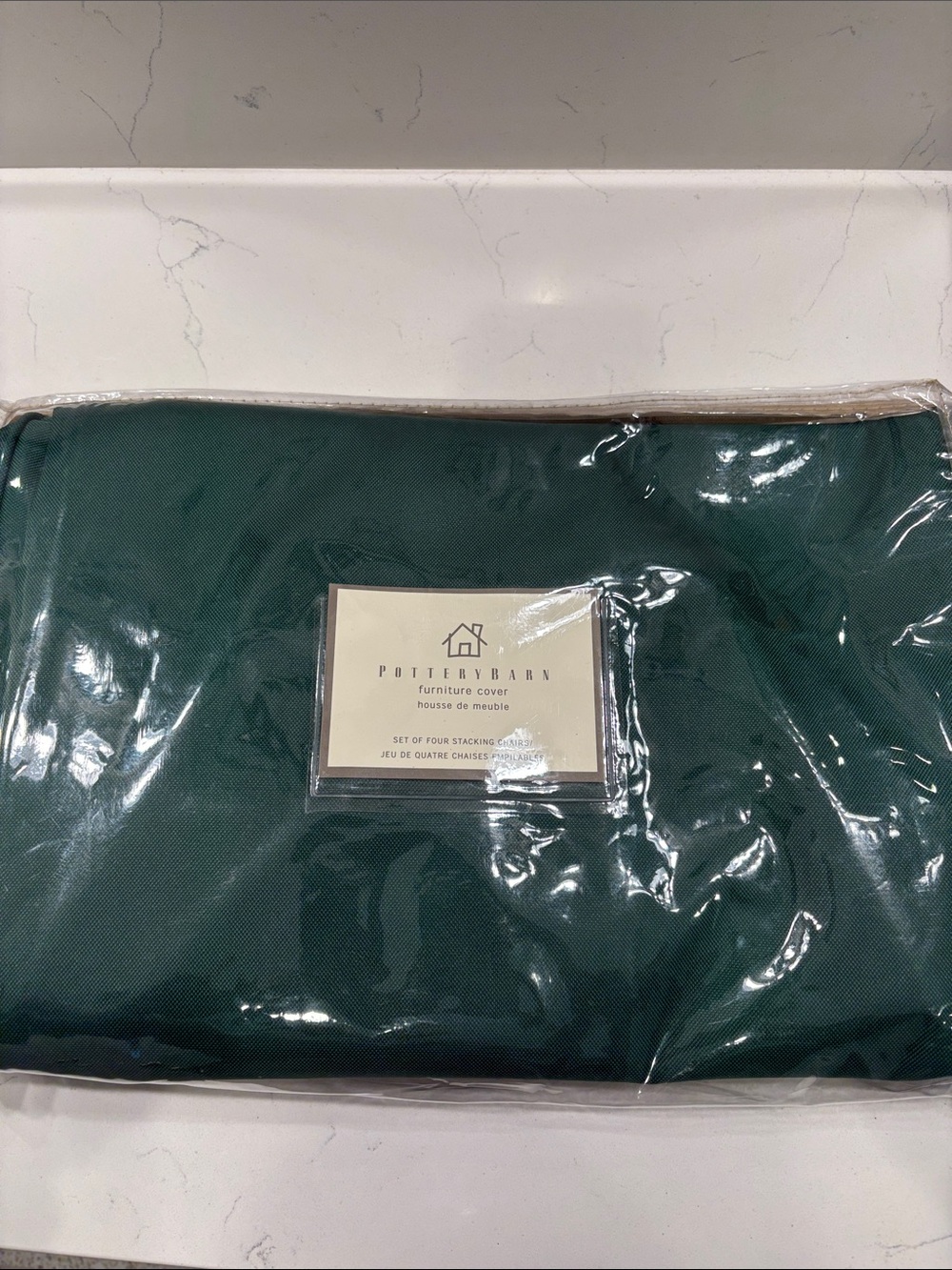 Pottery Barn Deep Green Furniture Cover